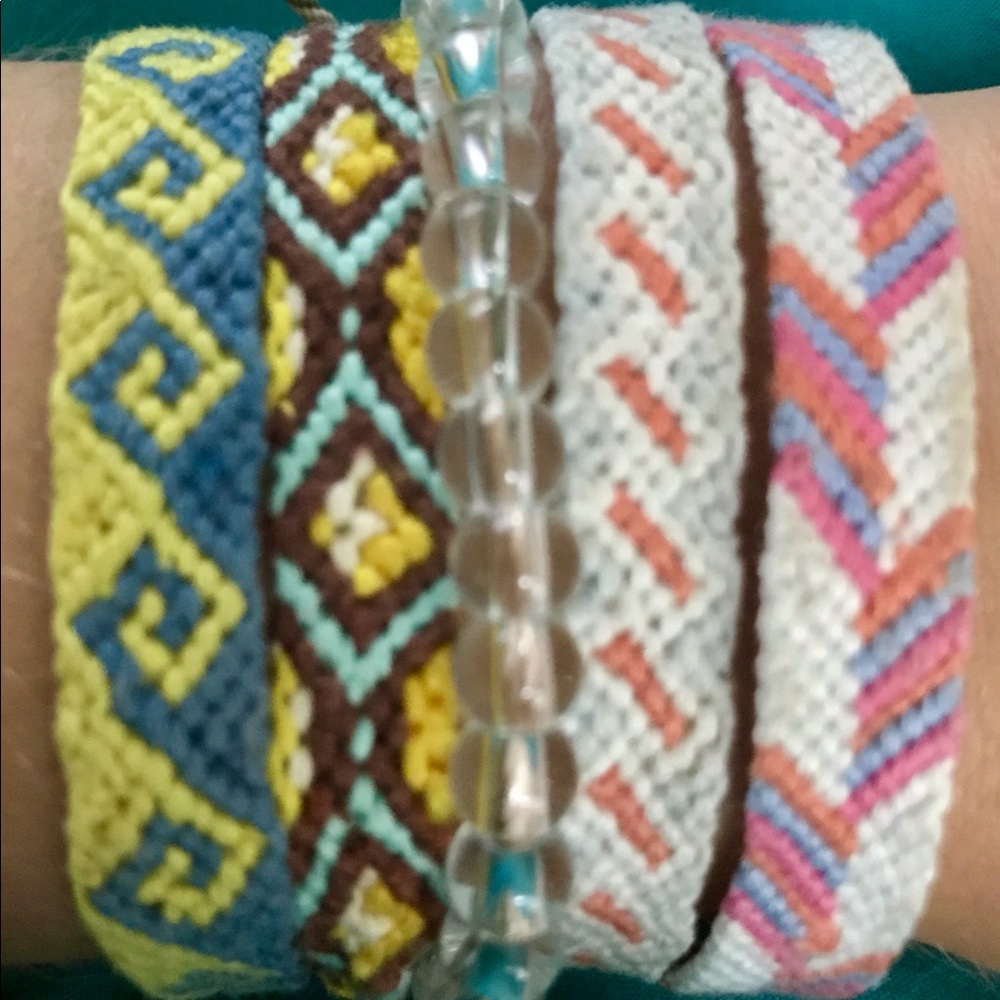 Braided friendship bracelet
